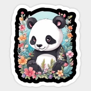 Cuta Panda Sticker